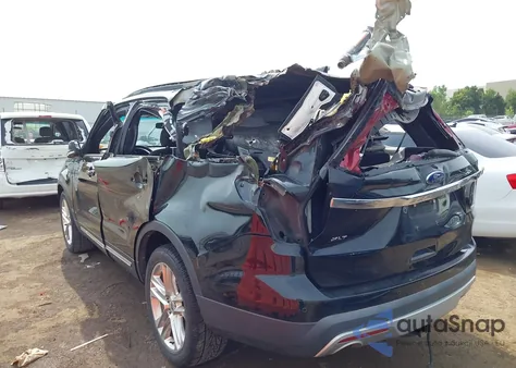 2016 Ford Explorer Xlt z USA, uszkodzony, nr VIN 1FM5K7D8XGGA84902